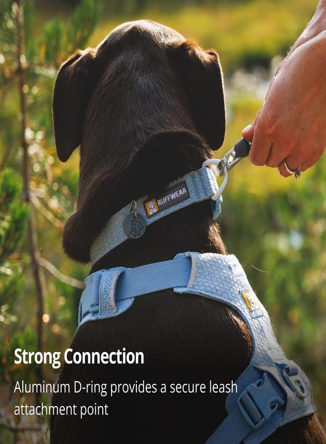Ruffwear, Front Range Flex Dog Collar, Soft Engineered Knit for Everyday Walks, Lightweight Adjustable with Aluminum V-Ring, Integrated ID Tag Silencer, Quick Release Buckle, Rose Violet, 20"-26" - Image 5