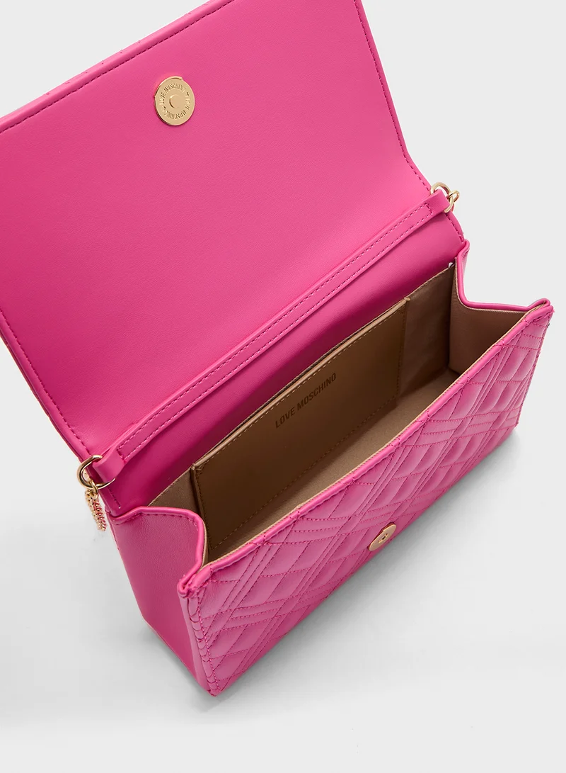 لوف موسكينو FUCHSIA QUILTED PU FUCHSIA QUILTED PU