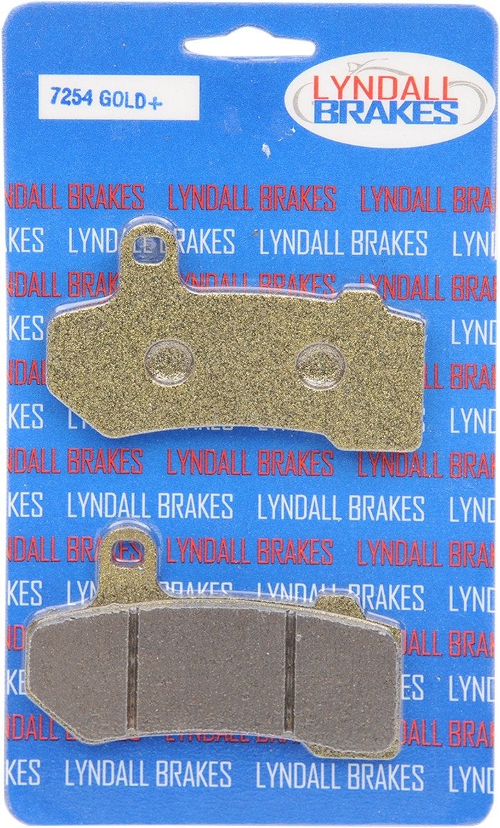 Lyndall Racing Brakes Gold Plus Brake Pads 7254GPLUS