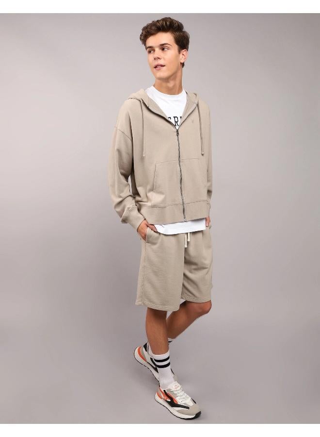 American Eagle AE Fleece Zip-Up Hoodie  - Image 1