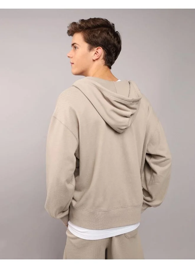 American Eagle AE Fleece Zip-Up Hoodie