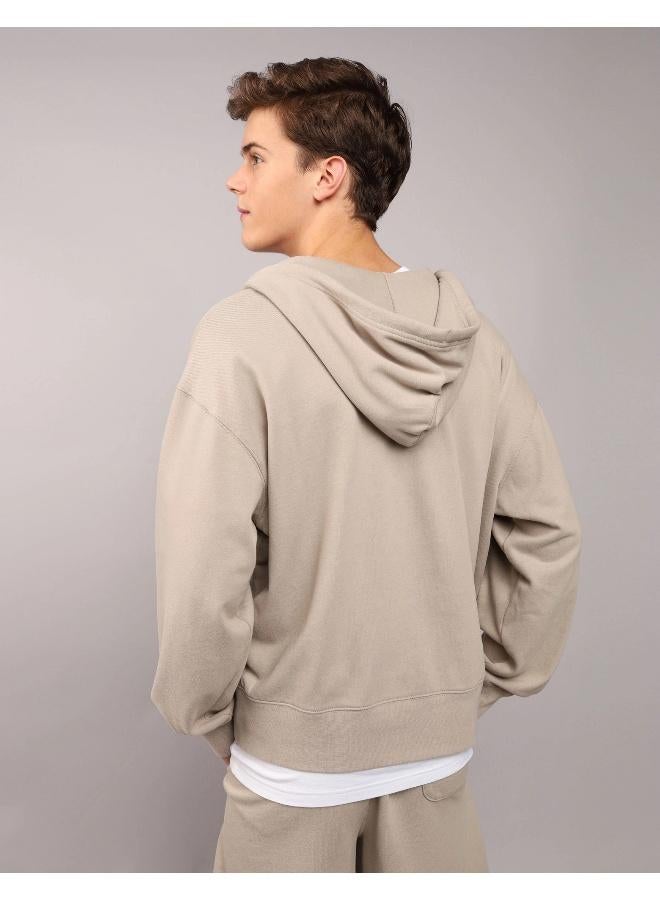 American Eagle AE Fleece Zip-Up Hoodie  - Image 2