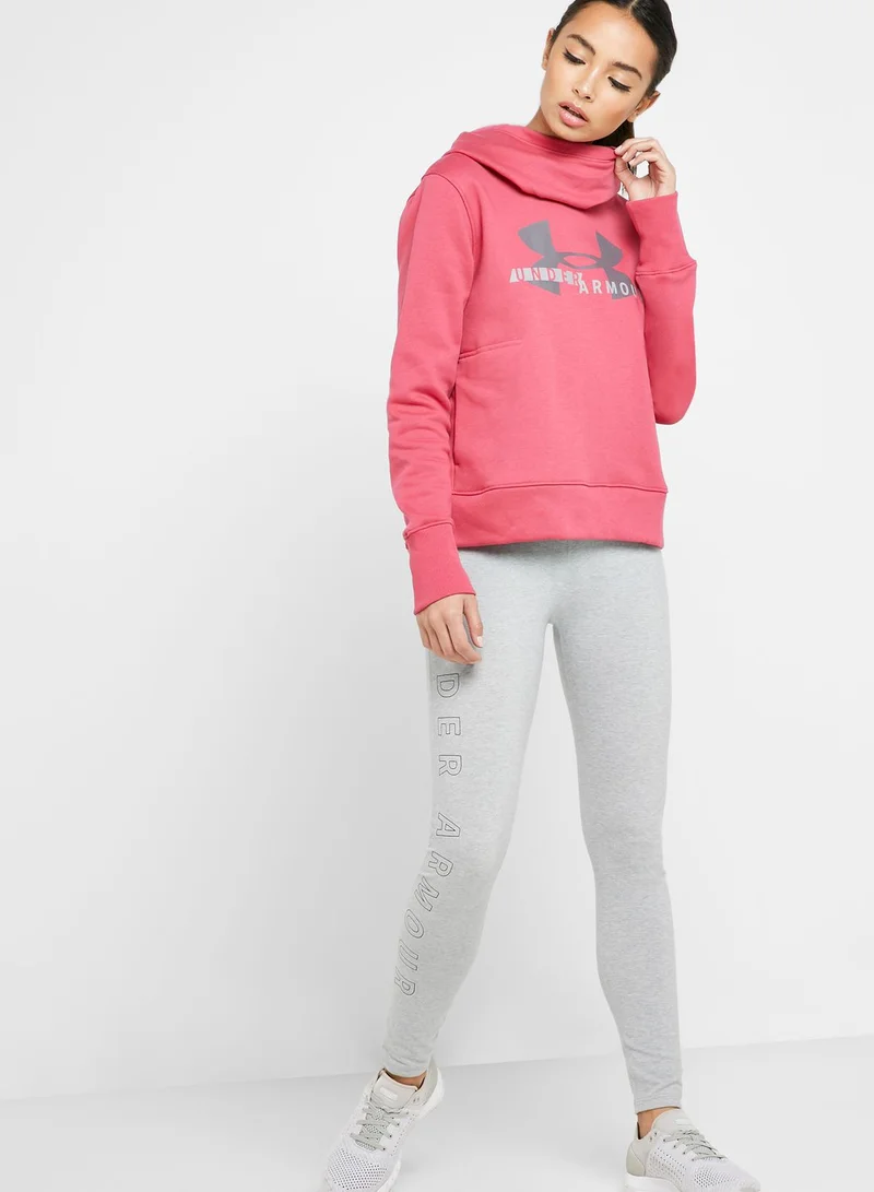 UNDER ARMOUR Sportstyle Fleece Logo Hoodie