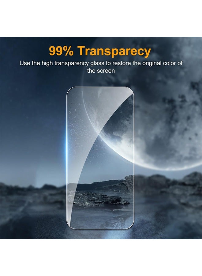 إكس ليفيل واقي شاشة iPhone 16 Pro Max، غشاء زجاجي عالي الدقة، واقي شاشة من الزجاج المقوى 9H، سهل التركيب، غشاء مضاد للخدش خالٍ من الفقاعات - Image 5
