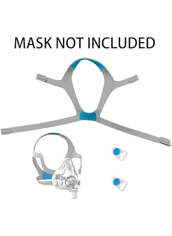 Generic - Replacement CPAP Mask Headgear for Airfit/AirTouch F20, Large with Clips - Image 1