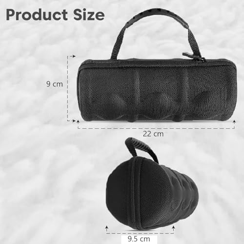Zeinwap Travel Watch Case Organizer Watch Box with Zipper Heavy Duty Nylon Exterior, Travel Friendly Case Fits All Wristwatches & Smart Watches Up to 60MM Compatible for Apple Watches (3 Slot Zipper) - Image 2