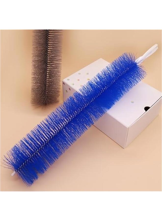 Loquat 2Pcs Ceiling Fan Cleaner Duster, Flexible Fan Cleaning Brush, Cobweb Duster(Greyu0026Blue) - Image 2