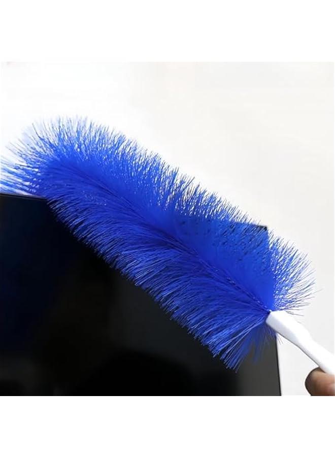 Loquat 2Pcs Ceiling Fan Cleaner Duster, Flexible Fan Cleaning Brush, Cobweb Duster(Greyu0026Blue) - Image 4