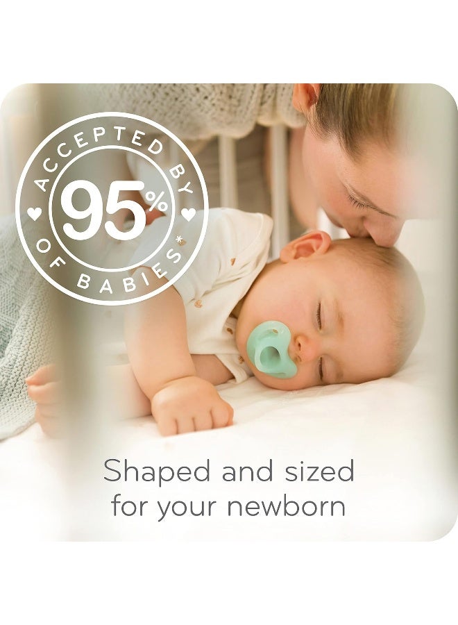 NUK لهايات نوك المريحة التقويمية، مجموعة خالدة، 6-18 شهر، 5 قطع - Image 3