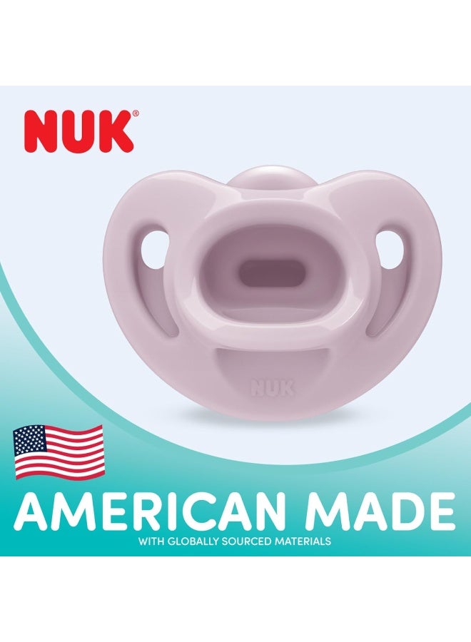 NUK لهايات نوك المريحة التقويمية، مجموعة خالدة، 6-18 شهر، 5 قطع - Image 2