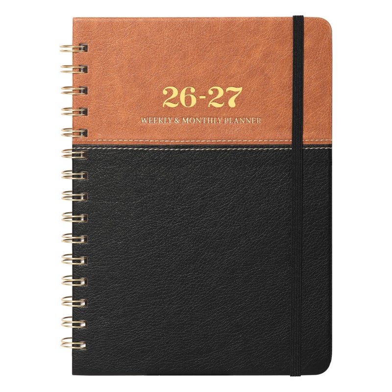 Lemome Planner 2026-2027 - Weekly Monthly Planner from July 2026 to June 2027, Calendar Planner with Inner Pocket, 6.1'' x 8.3'' - Image 1