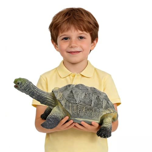 SmilerSmile Simulated Ocean Big Animal One pc 15 Inch Soft Filled Rubber Sea Educational Toys Tortoise - Image 1
