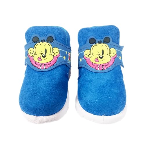 Coolz Kids Chu-Chu Sound Musical First Walking Shoes Bob Dog for Baby Boys and Baby Girls for 9-24 Months (Aqua Blue, 9 Months) - Image 3