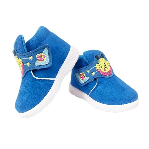 Coolz Kids Chu-Chu Sound Musical First Walking Shoes Bob Dog for Baby Boys and Baby Girls for 9-24 Months (Aqua Blue, 9 Months) - Image 5
