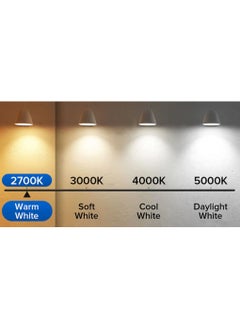 Osram Osram 8W LED Bulb, Warm White 2700K, E27 Base, 806lm Energy-Efficient Lamp  - Image 4