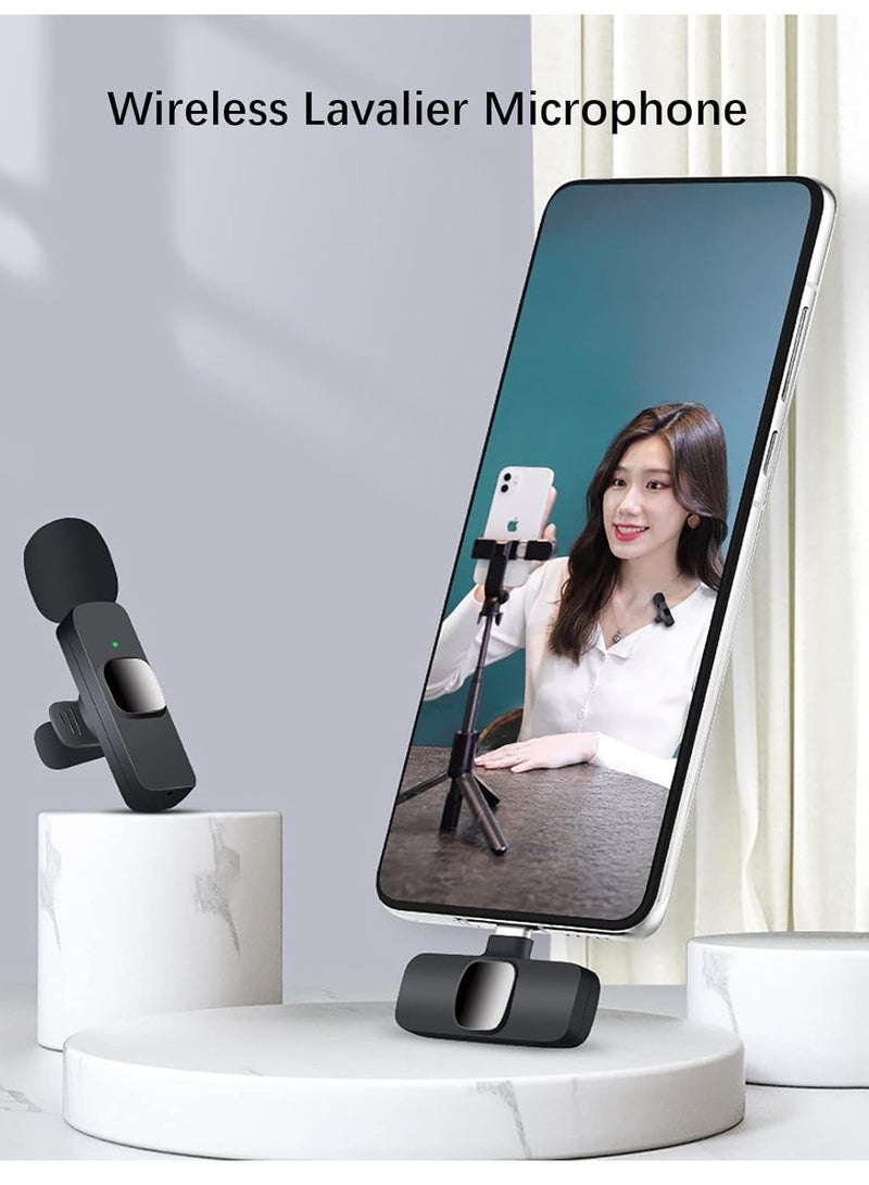 ELTRAZONE Wireless Lavalier Microphone for USB C Smartphone, Plug and Play Mini Mic for YouTube TikTok Live Streaming Gaming K Song Recording Auto Noise Reduction - Image 2