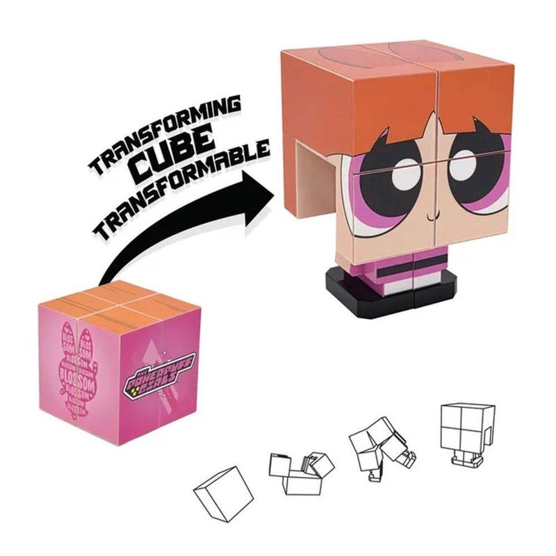 Qubi The Powerpuff Girls Blossom Transforming Cube Figure (14 cm) - Image 4