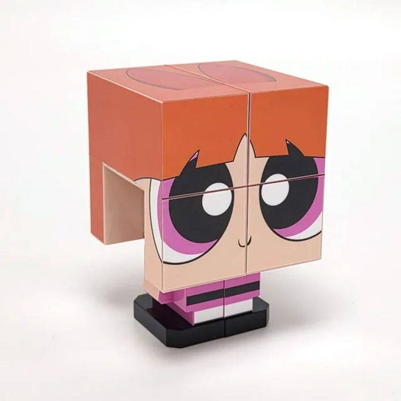 Qubi The Powerpuff Girls Blossom Transforming Cube Figure (14 cm) - Image 2