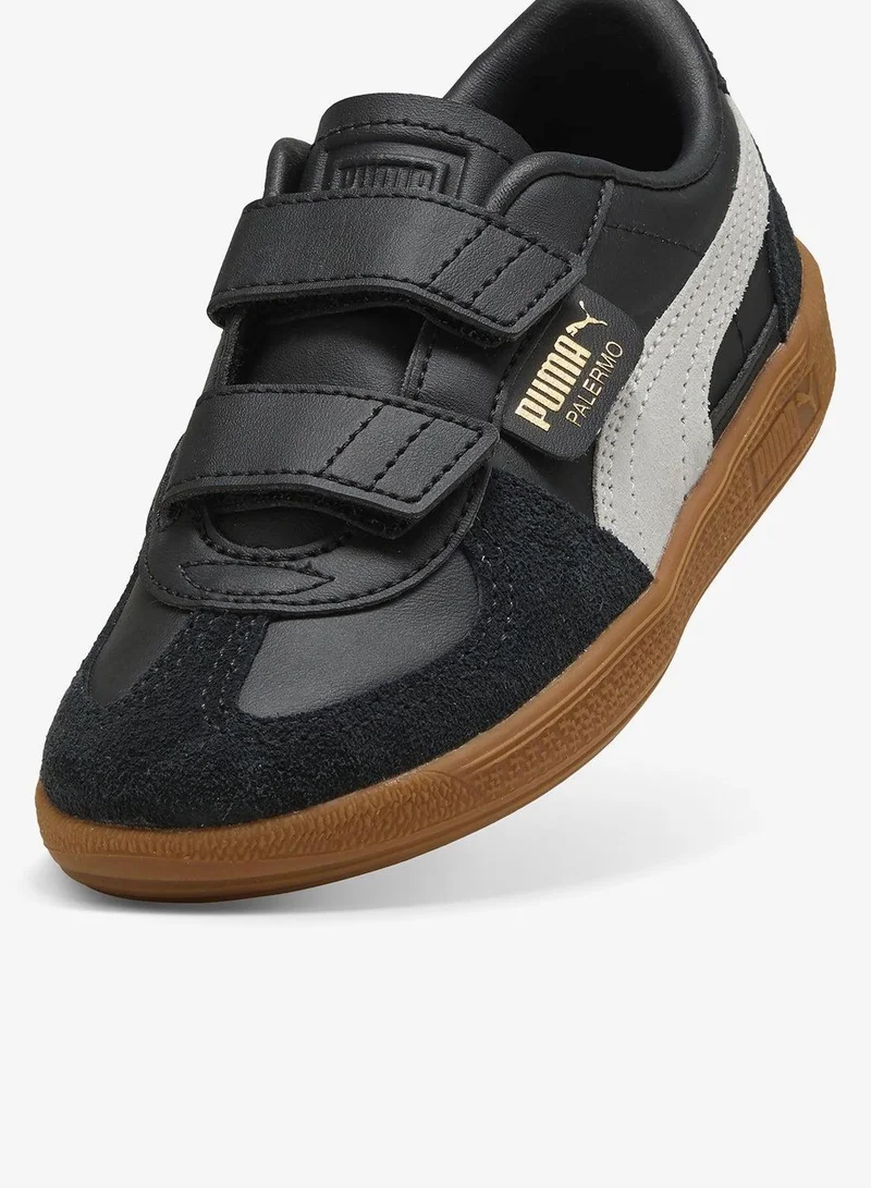 Puma PUMA Black-Feather Gray-Gum Kids Palermo Lth V Ps  | Best Price UAE