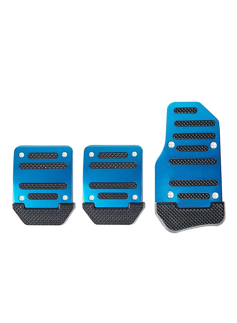 Generic Universal Non-Slip Gas Brake Foot Pedal Pads for Cars | Automotive Interior Accessories | Manual Pedal Cover for Enhanced Grip & Comfort - Image 1