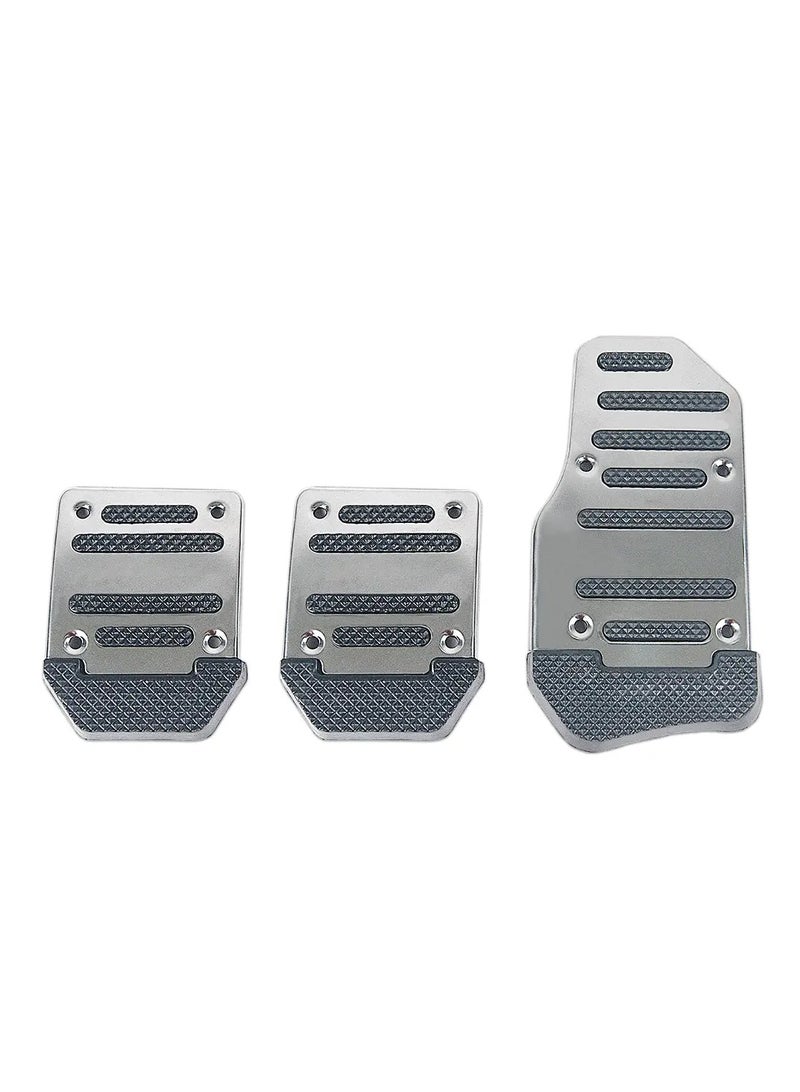 Generic Universal Non-Slip Gas Brake Foot Pedal Pads for Cars | Automotive Interior Accessories | Manual Pedal Cover for Enhanced Grip & Comfort - Image 2