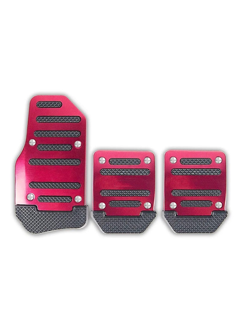 Generic Universal Non-Slip Gas Brake Foot Pedal Pads for Cars | Automotive Interior Accessories | Manual Pedal Cover for Enhanced Grip & Comfort - Image 3