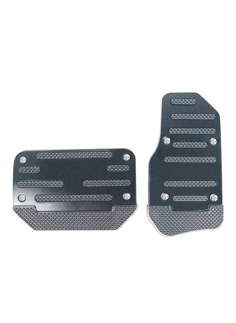 Generic Universal Non-Slip Gas Brake Foot Pedal Pads for Cars | Automotive Interior Accessories | Manual Pedal Cover for Enhanced Grip & Comfort - Image 4