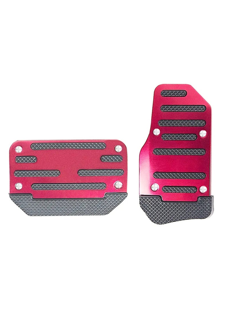 Generic Universal Non-Slip Gas Brake Foot Pedal Pads for Cars | Automotive Interior Accessories | Manual Pedal Cover for Enhanced Grip & Comfort - Image 5
