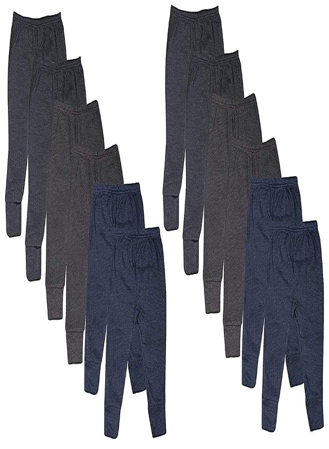 SEE FIT بنطلون بيجامة صوفية للجنسين من SEE FIT (عبوة من 12 قطعة) (1-2 سنة) متعدد الألوان - Image 1