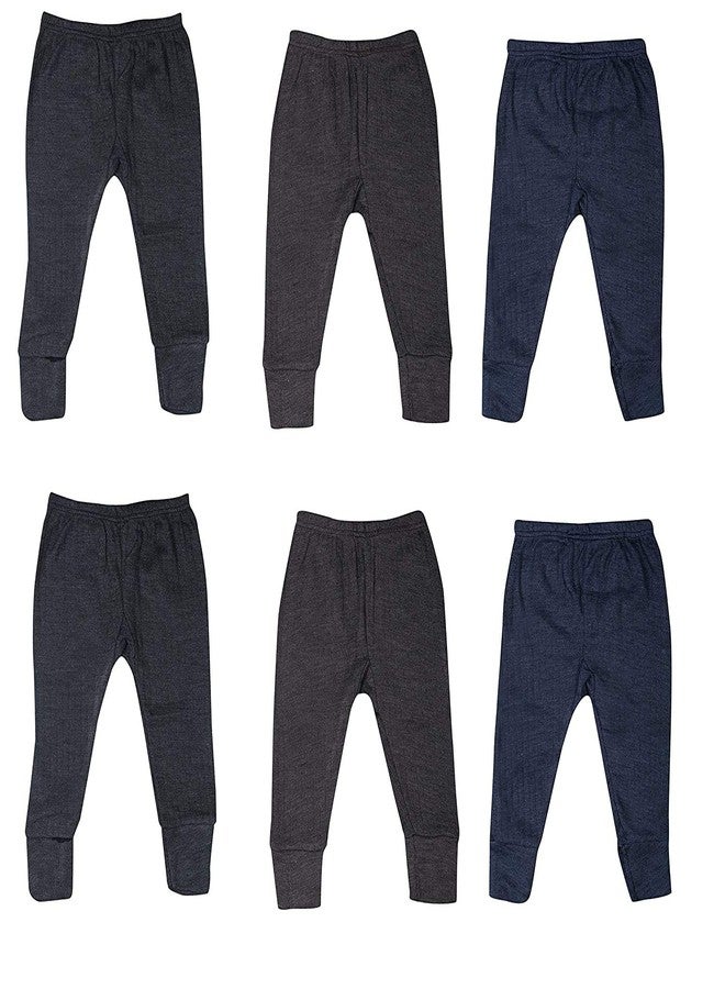 SEE FIT بنطلون بيجامة صوفية للجنسين من SEE FIT (عبوة من 12 قطعة) (1-2 سنة) متعدد الألوان - Image 3