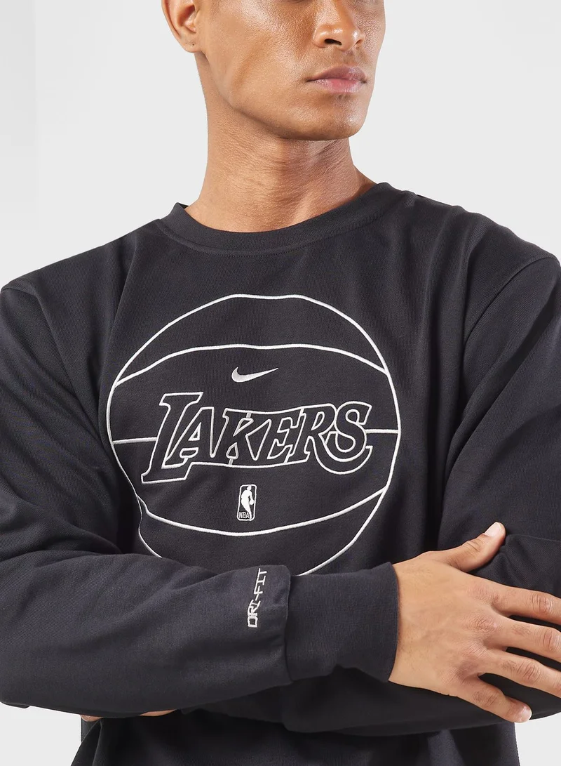Nike Los Angeles Lakers Dri-Fit Sweatshirt