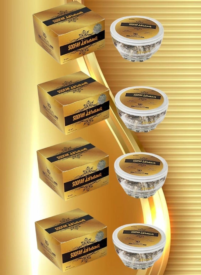 Banafa 4 Pieces Bakhoor Sodfa 40g