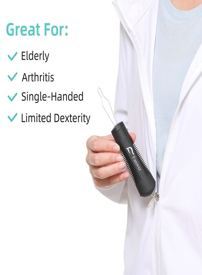 Fanwer Button Hook, Button Helper Tool for Elderly, Wedding Dress Button Hook Tool, Button Assist Tool for Seniors, Arthritis, Stroke, Parkinson's or Other Disability - Image 2