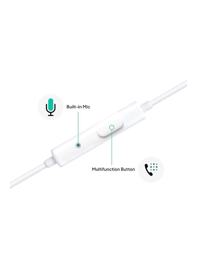 ELTRAZONE Wired In-Ear Earphones with HD Stereo Sound & Noise Isolation | Lightweight Earbuds with Built-in Microphone & Multi-Function Control | 3.5mm Jack for Smartphones, Laptops, Tablets & More – White - Image 4