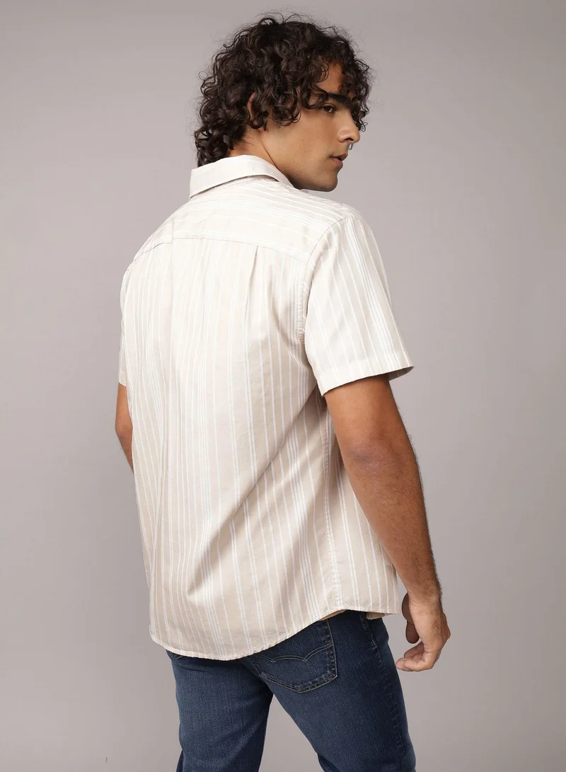 امريكان ايجل قميص  بأزرار للمسبح