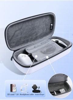 Generic Carrying Case For PS5 PlayStation Portal remote player Shockproof Portable Storage Bag Anti Scratch Travel Storage Case with Mesh Pocket for PlayStation Portal Console- Easy Clean Case  - Image 4