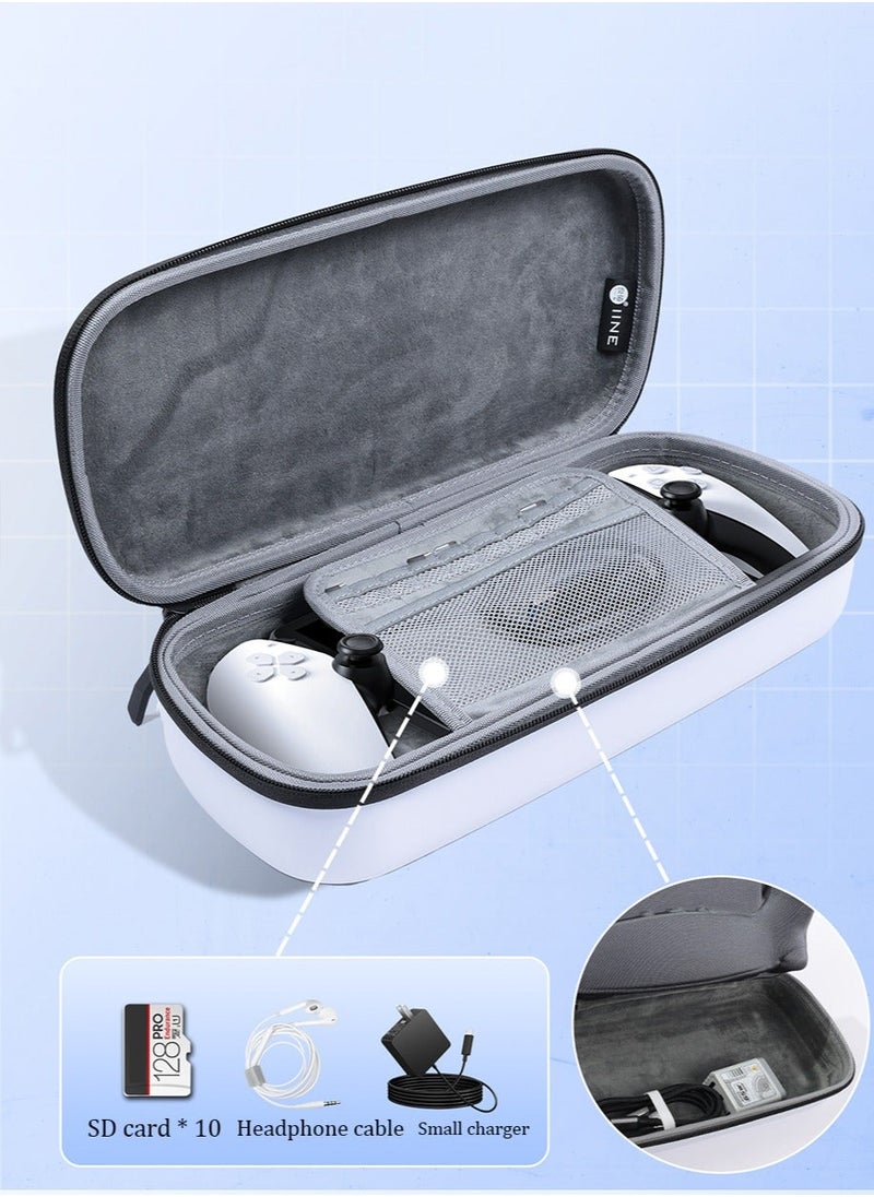 Generic - Carrying Case For PS5 PlayStation Portal remote player Shockproof Portable Storage Bag Anti Scratch Travel Storage Case with Mesh Pocket for PlayStation Portal Console- Easy Clean Case - Image 1