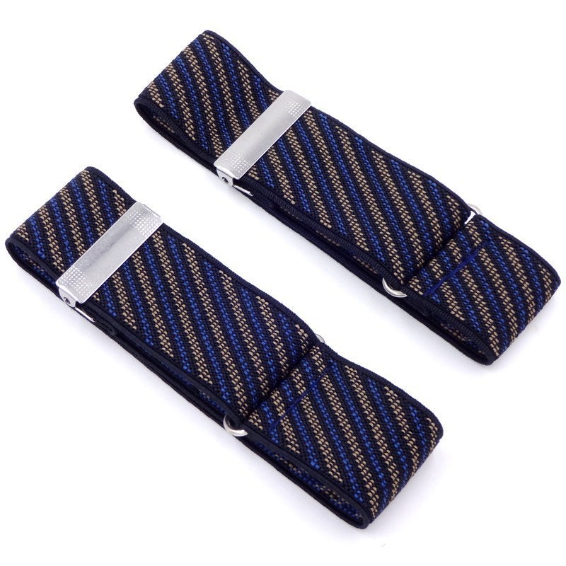 Soul-Calming Fabric Cufflinks Men Women Blazer Sleeve Bands Golden Orchid Twill 