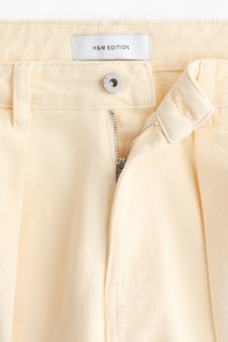 H&M  Barrel Leg Regular Waist Jeans for Women | Best Price UAE