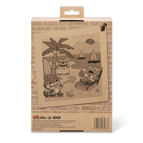 Fuggler Vacay Vibes by ZURU, Funny Ugly Monster, Plush, Collectible, Toy (Mr Buttons - Multi) - Image 4