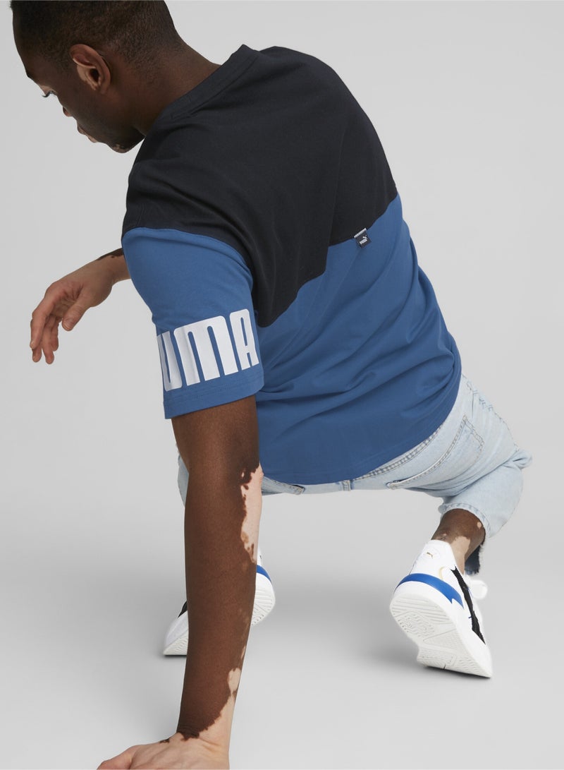 بوما تيشرت Power بألوان متعددة للرجال - Image 2