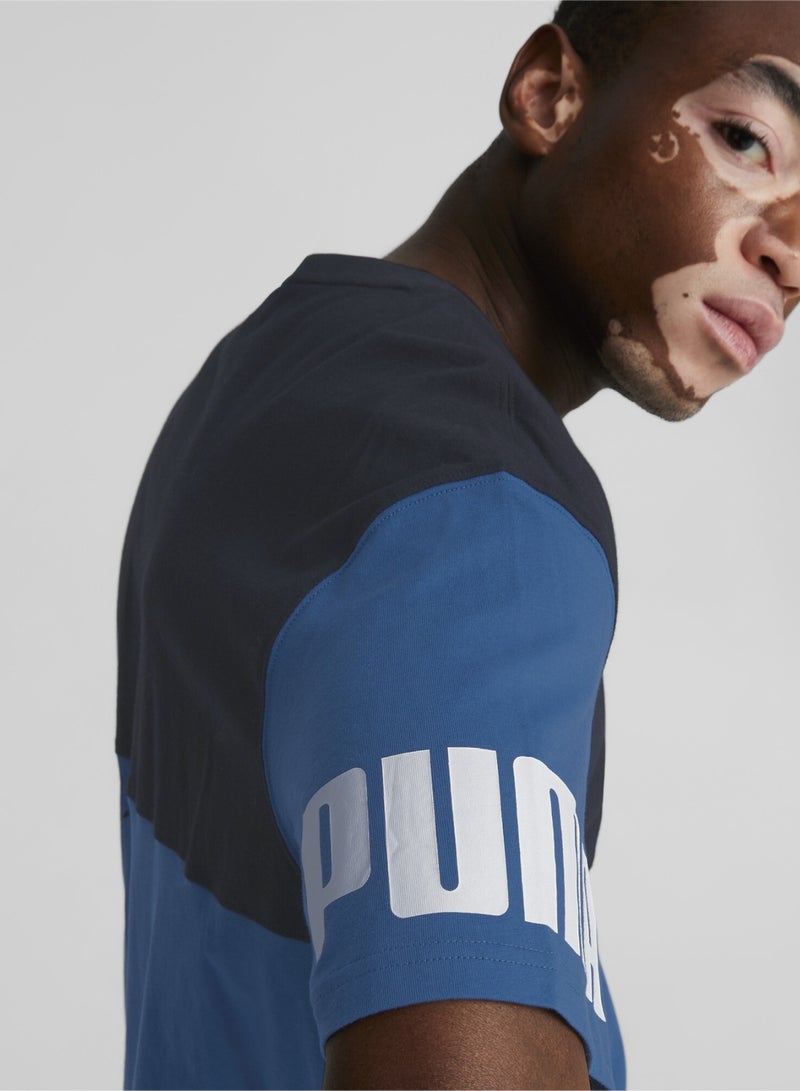 بوما تيشرت Power بألوان متعددة للرجال - Image 5
