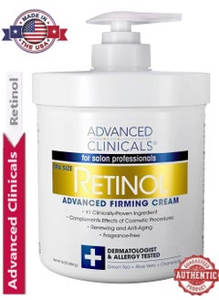 Advanced Clinicals Original Retinol Advanced Firming Cream 454 g