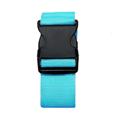 Dayalu Pack of 1 Luggage Strap | Luggage Belt for Suitcase & Trolley Bags | Travel Belt with Quick Release Adjustable Buckle for Suitcase - Blue - Image 1