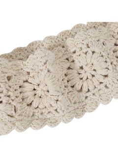 Women Headband Handmade Crochet Knit Boho Flower Hair Bands (Crochet White) - pzsku/ZD6B1E2837C49B92935D9Z/45/_/1721025058/16505c3e-7552-4e38-8bde-5cbe5e2b4bfb