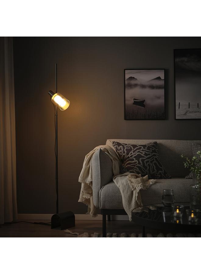 زبون مصباح LED E27 150 لومن، أسطواني زجاجي/مخطط، 110 مم - Image 4