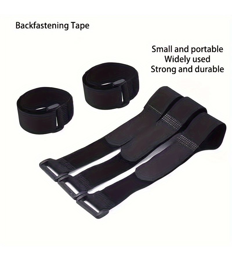 50pcs Reusable Cable Ties Fastening Straps Connectable Multi Piece Set - Image 5