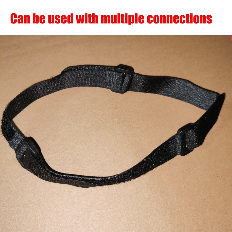 50pcs Reusable Cable Ties Fastening Straps Connectable Multi Piece Set - Image 3