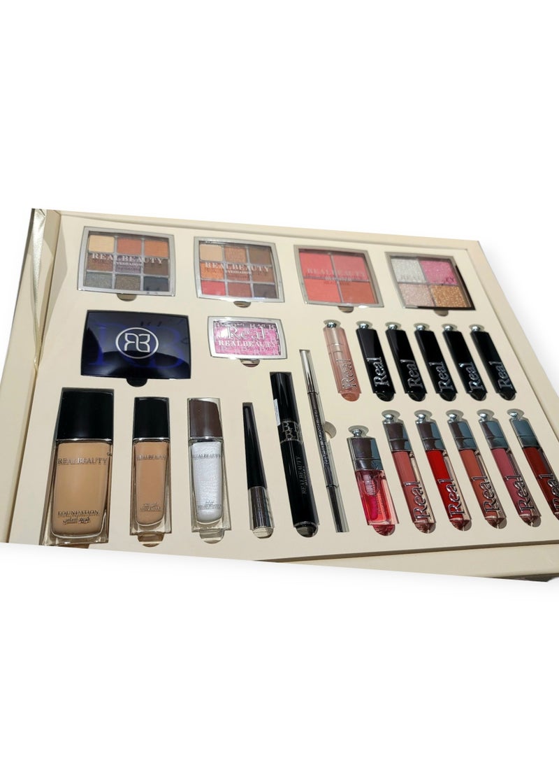 REALBEAUTY Real Beauty - A complete 24-piece makeup kit for an attractive and elegant look - Image 5
