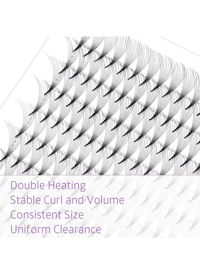 EMEDA 180 Fans Premade Fans Eyelash Extensions Pointy Base Thin Base 8D Stable C Curl Premade Lash Extensions Fans Pre Fanned Volume Lash Extensions (8D 0.07 C Mix 814Mm) - Image 3